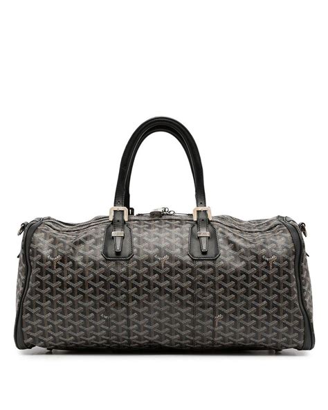 goyard black duffle|goyard duffle bags for sale.